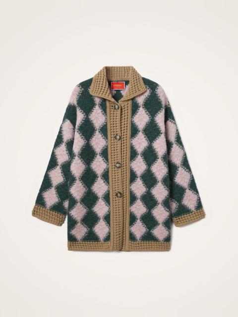 Crochet Bowling Cardigan