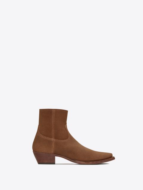 lukas boots in suede