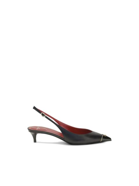 VLogo Signature slingback pums