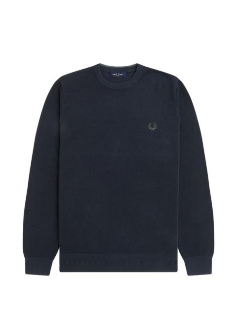 logo-embroidery sweater