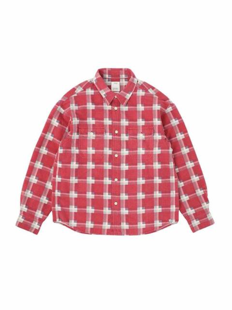 PIONEER KHADI CHECK L/S RED