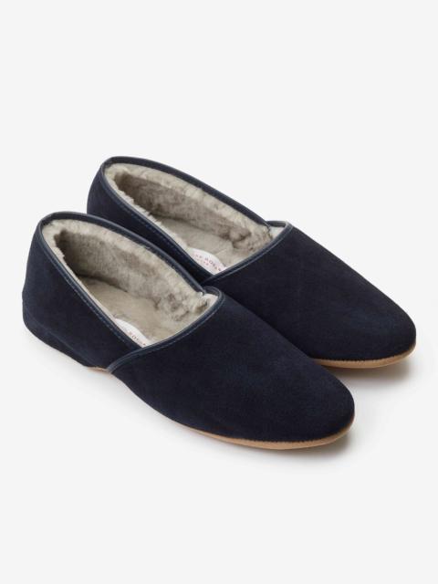 Men's Slippers Crawford Suede Sheepskin Navy