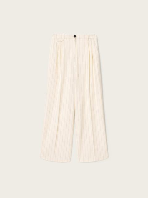 OLGA WIDE LEG PLEATED PANTS