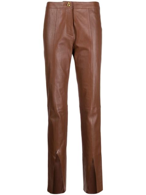 Elm lambskin trousers