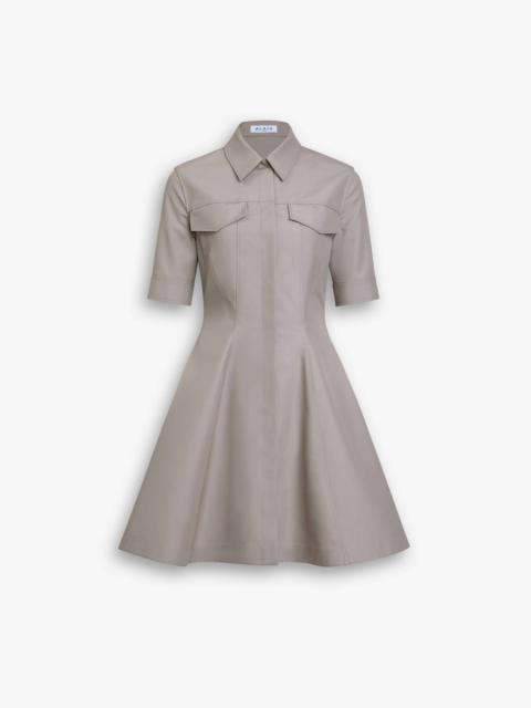 POPLIN SKATER DRESS