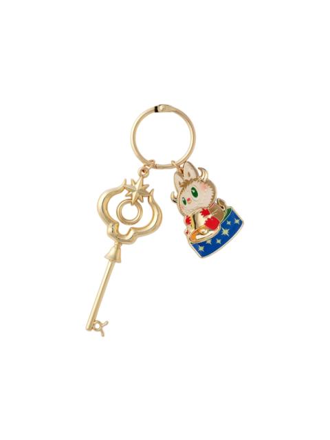Pop Mart The Monsters Labubu Constellation Series Taurus Key Pendant