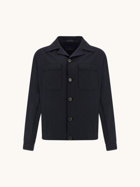 TECH WOOL OVERSHIRT