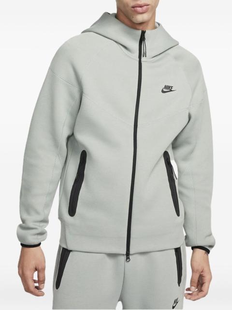 Tech Fleece "Mica Green/Black" hoodie