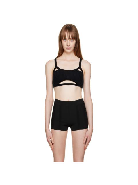 Black Le Papier 'Le Bandeau Bellinu' Bra