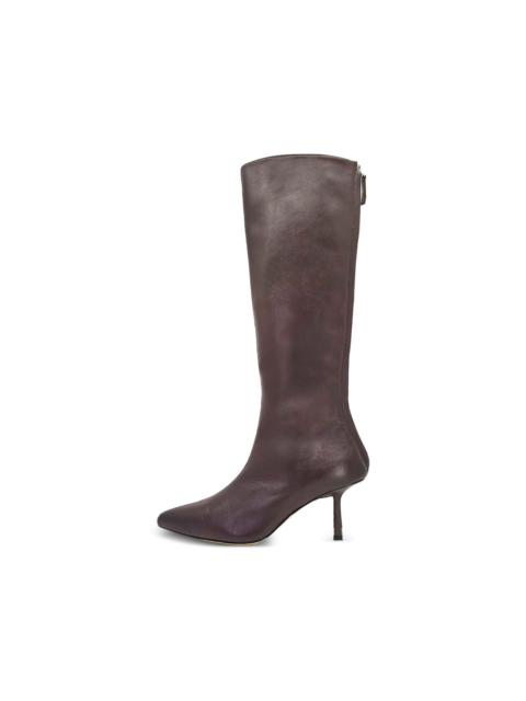 Petra pointed knee high boots
