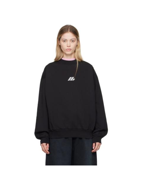 Black Regular Sweatshirt