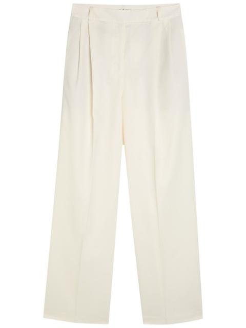 Rohe Wide-leg Wool-blend Trousers