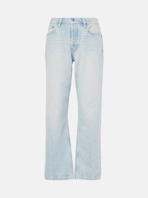 Easy Straight cropped straight jeans