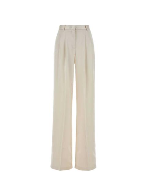 satin palazzo trousers