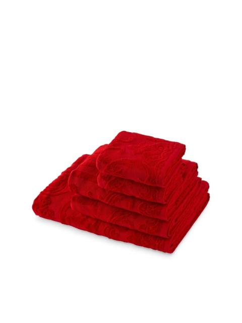 jacquard cotton bath towel