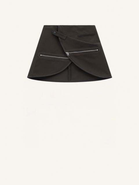 MODULAR COTTON MINI SKIRT