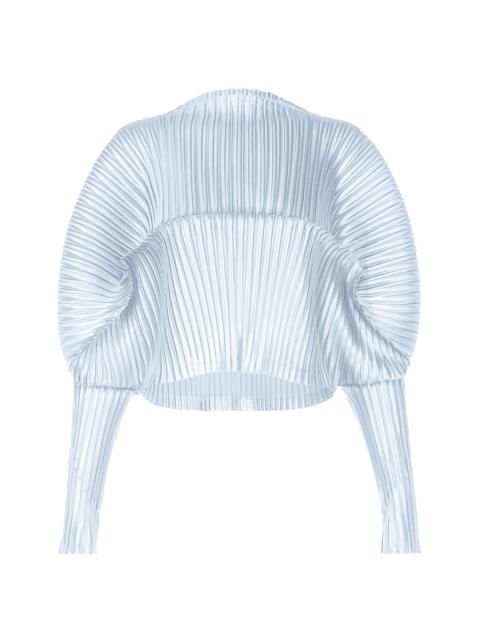 GLOSSED METAL PLEATS