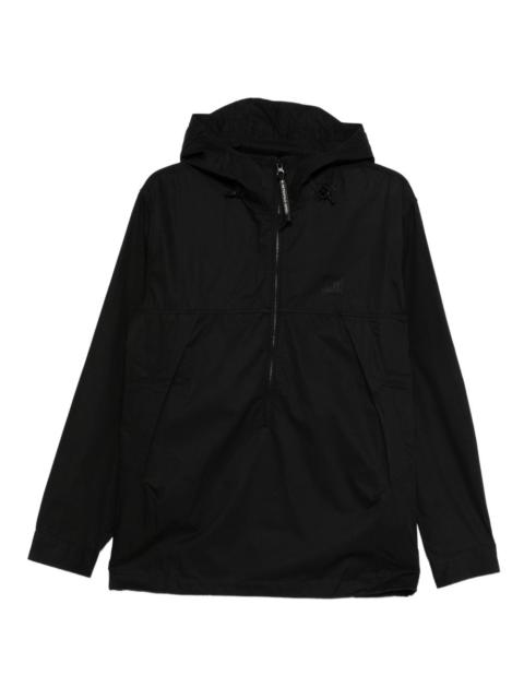half-zip hooded jacket