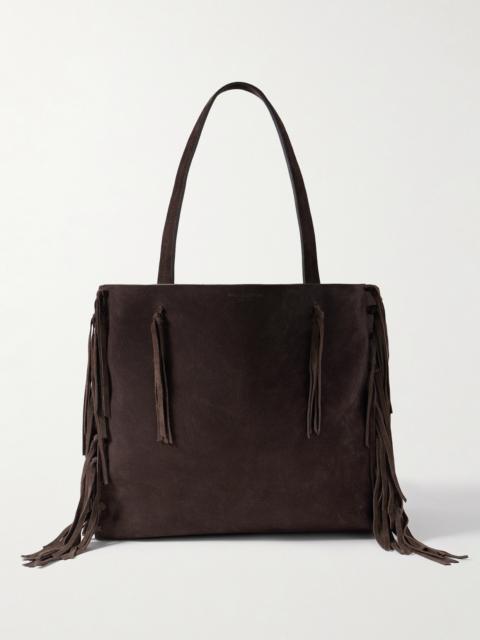 Joni Fringed Suede Tote