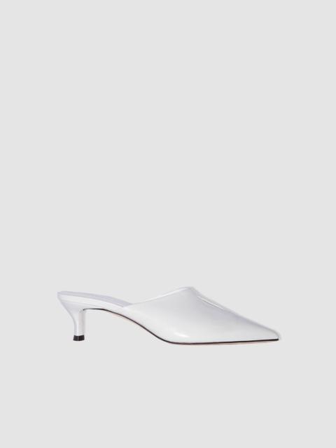 Luciana Burrata Creased Calf Leather Mule