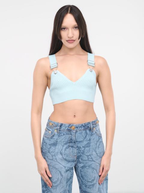 Suspender Crop Top