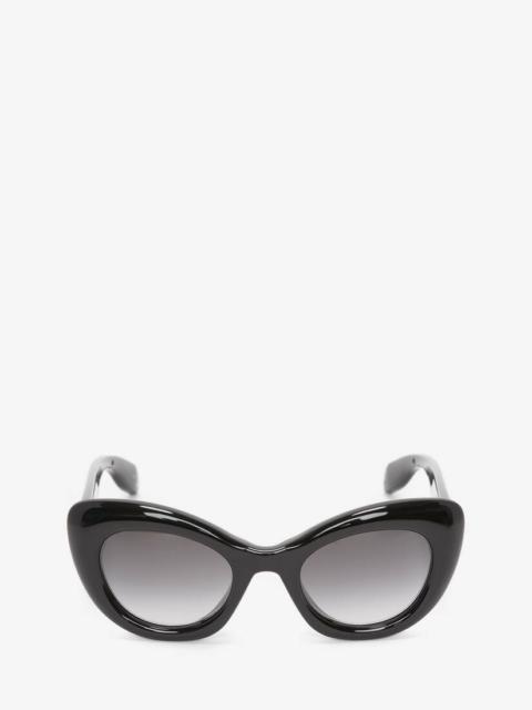 Women's The Curve Cat-eye Sunglasses in Black