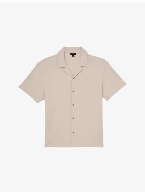 Cedric Textured Stretch-Woven Shirt