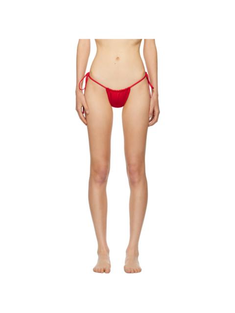 Red Tia Bikini Bottom