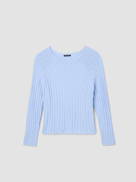 Peruvian Cotton Cloud Jewel Neck Top