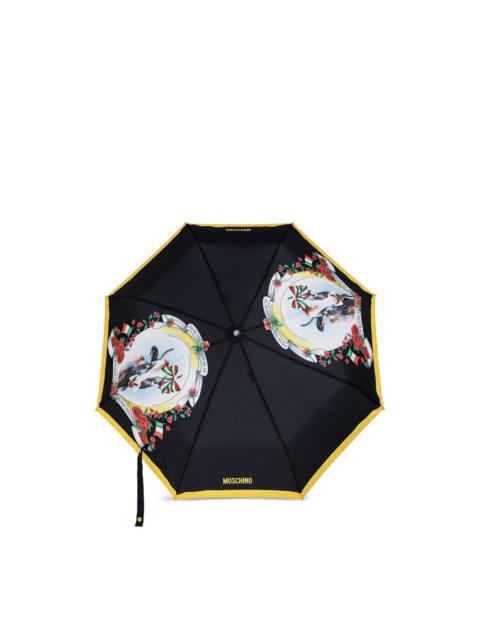 print trimmed umbrella