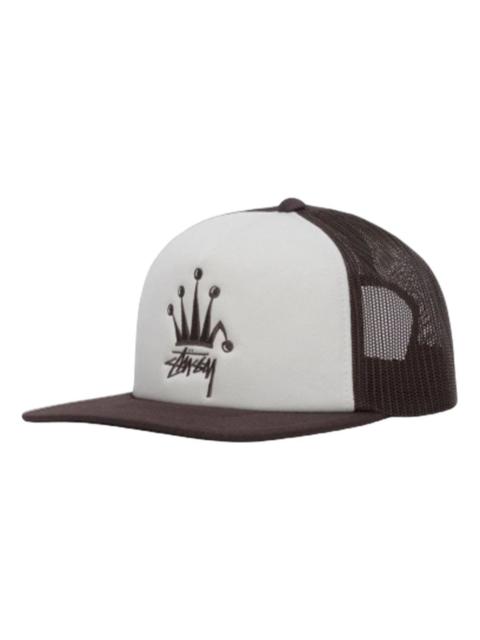 Stussy Crown Stock Trucker Cap 'Brown' 1311056