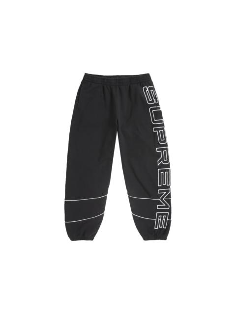 Supreme Paneled Sweatpant Black