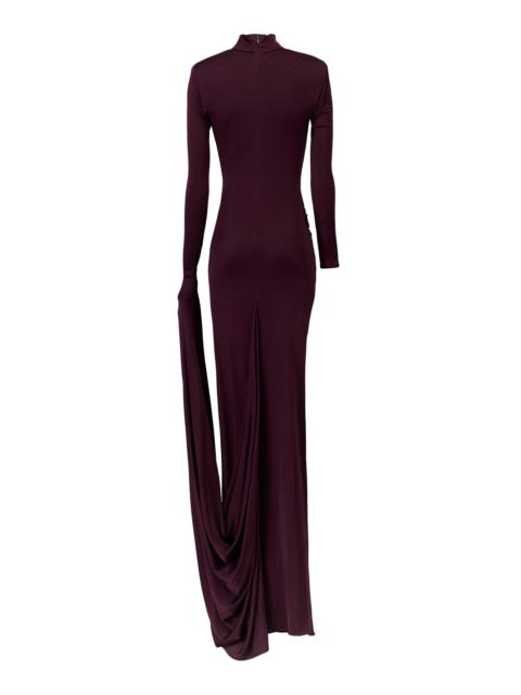 Magna Jersey Maxi Dress purple