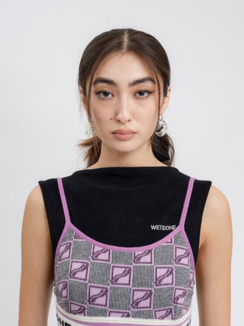 Silver Logo Motif Earrings (Pair)