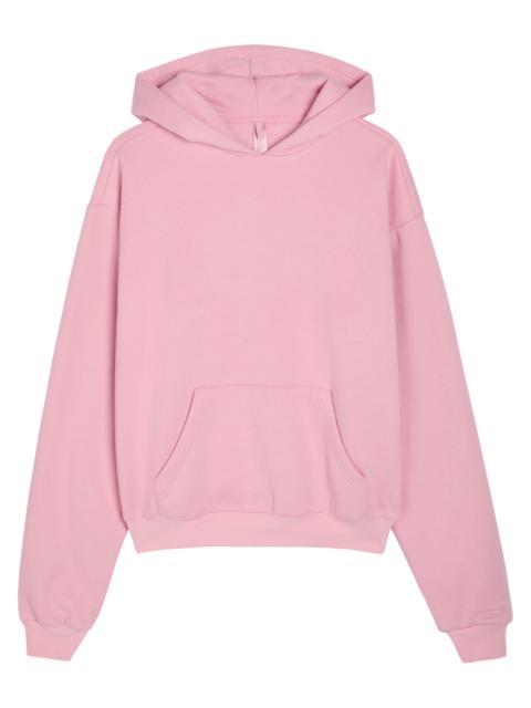 Skims Hooded Cotton-blend Sweatshirt