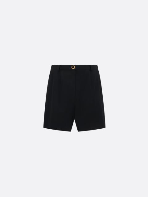 WOOL CRÊPE BERMUDA SHORTS
