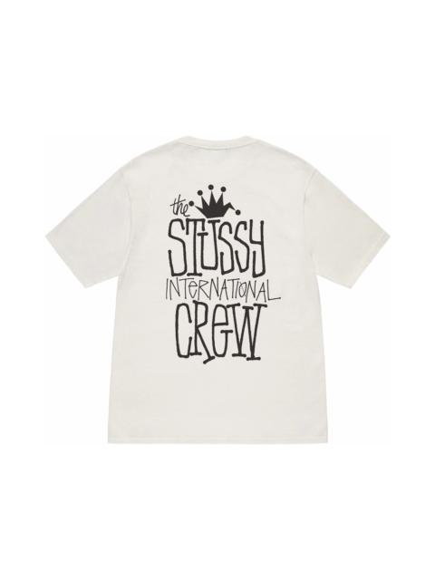 Stussy Crown International Pigment Dyed Tee Natural