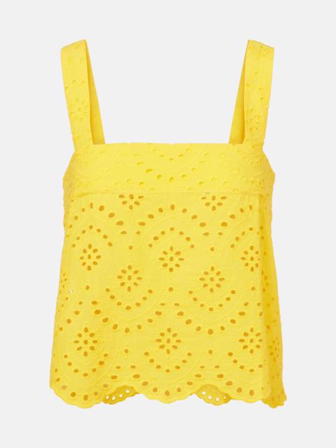 Noa broderie anglaise cotton top