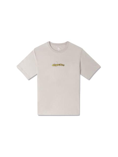 Converse Lighthouse T-shirt 'Beige' 10024760-A03