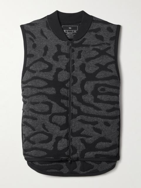 + Y-3 Recycled Jacquard-knit Vest