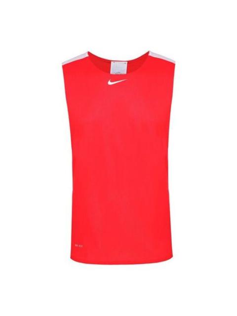 Nike Sports Reversible Training Basketball Vest Red 703217-611