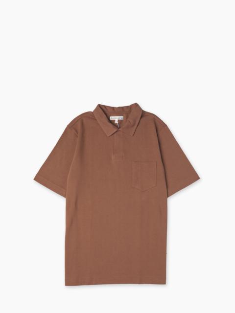 MERZ B. SCHWANEN 2PKPL POCKET POLO SHIRT NUT