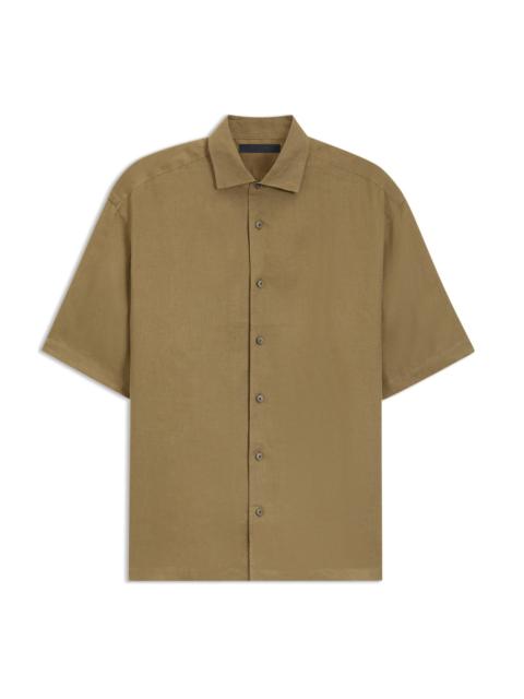 BECKHAM X BOSS RELAXED-FIT SHIRT IN LINEN