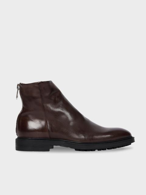 Brown Leather 'Nik' Boots
