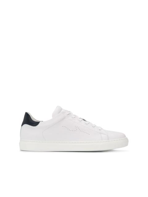 leather tennis sneakers