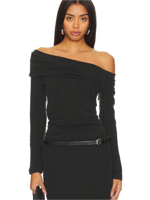 Cashmere One-shoulder Top