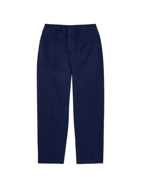 elasticated-waistband trousers