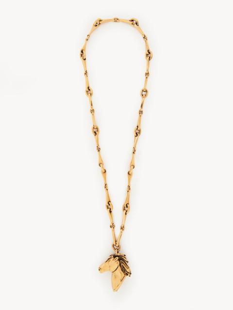 THE CHAIN HORSE NECKLACE