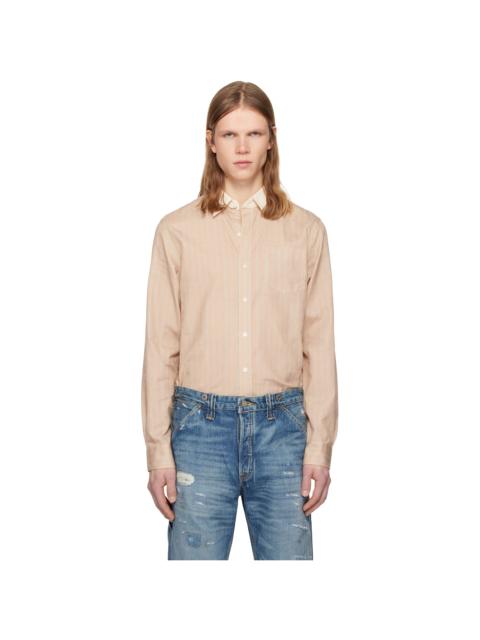 Beige Eli Dress Shirt