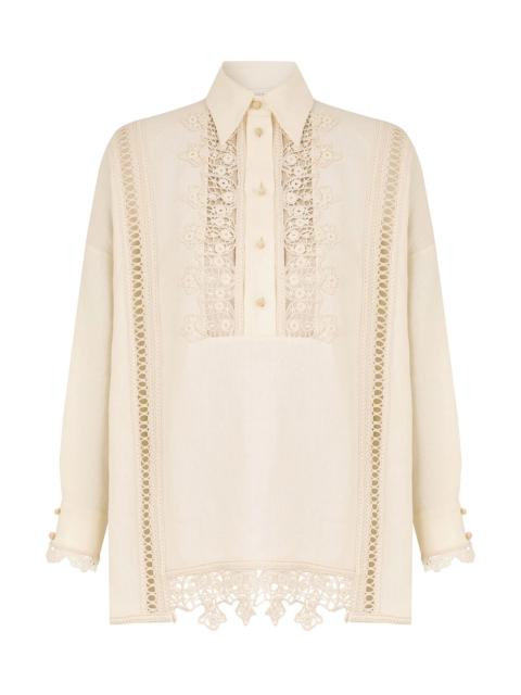 ILLUMINATE TRIMMED SHIRT